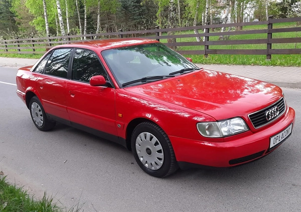 Audi A6 cena 12900 przebieg: 287000, rok produkcji 1995 z Dęblin małe 529